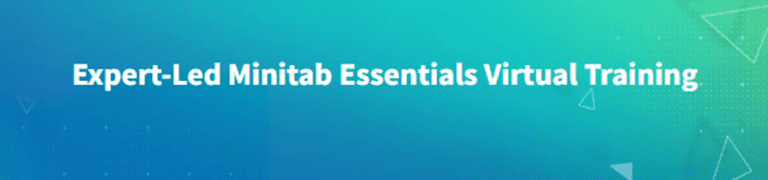 Minitab Essentials Virtual Training